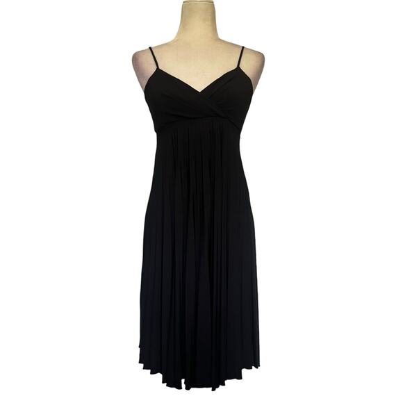Y2K DJ Summers Babydoll Pleated Dress Sz S Party Whimsigoth Goth Glam Coquette - Picture 1 of 14
